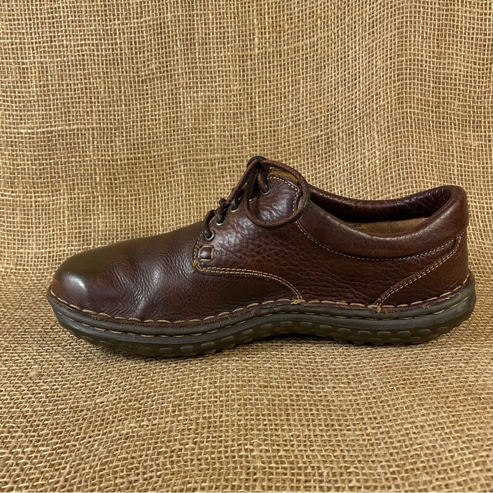 Born Women's Oxfords Ravine Leather Lace-Up Round Toe Shoes CD4 Brown Size 9 - Picture 5 of 10
